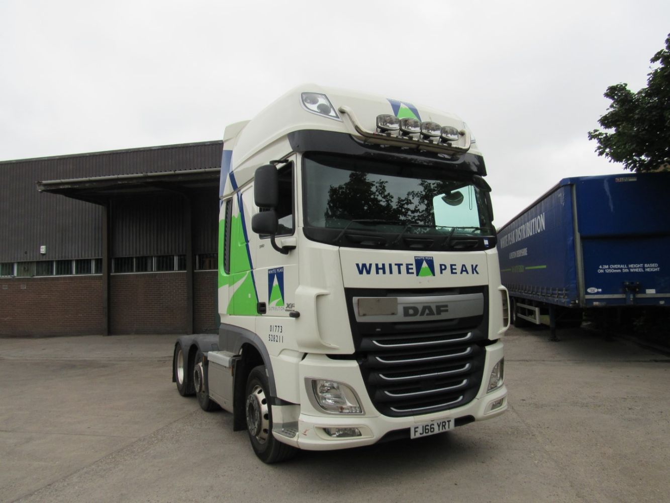 Commercial Vehicle Fleet including DAF Tractor Units, Rigid Units, Drags and Curtain Sided Trailers, Forklift Trucks and Racking