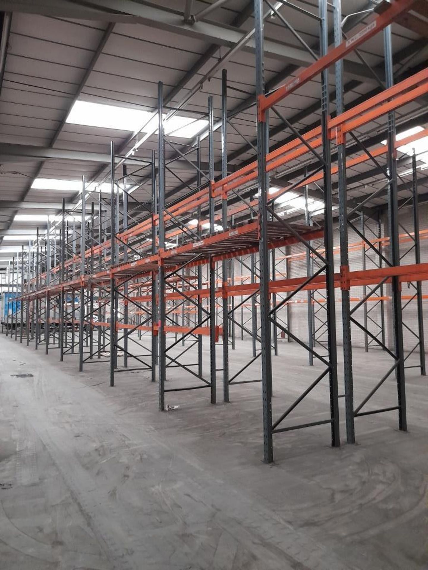 50 bays of DEXION industrial pallet racking, heigh - Image 10 of 11