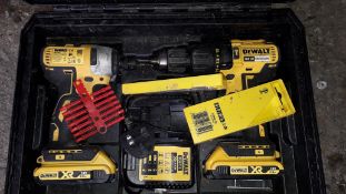 DeWalt Cordless Drill Set with DCD778 & DCF787 Drills