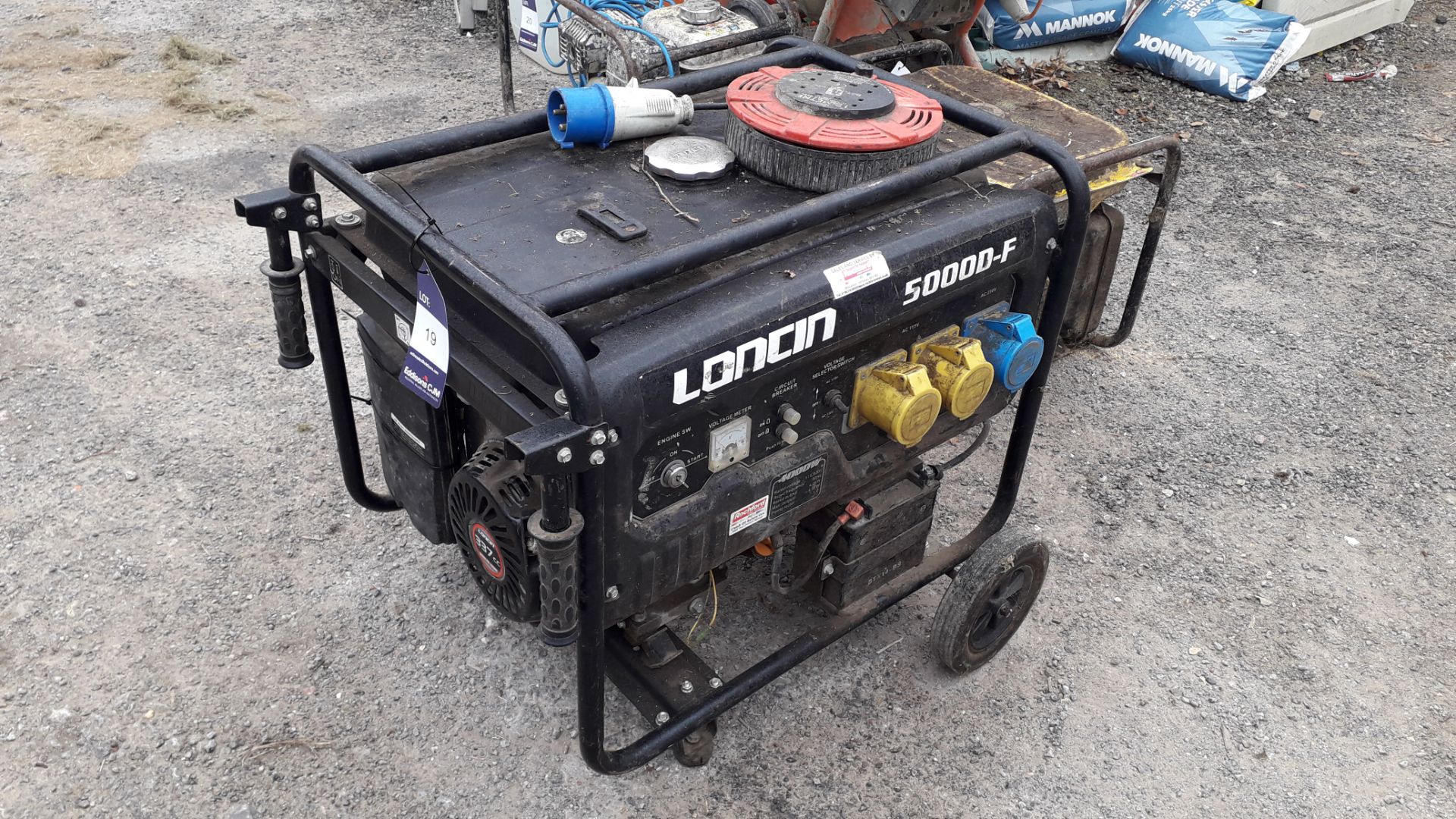 Loncin 5000 D-F 4000w Mobile Generator Set (2013)