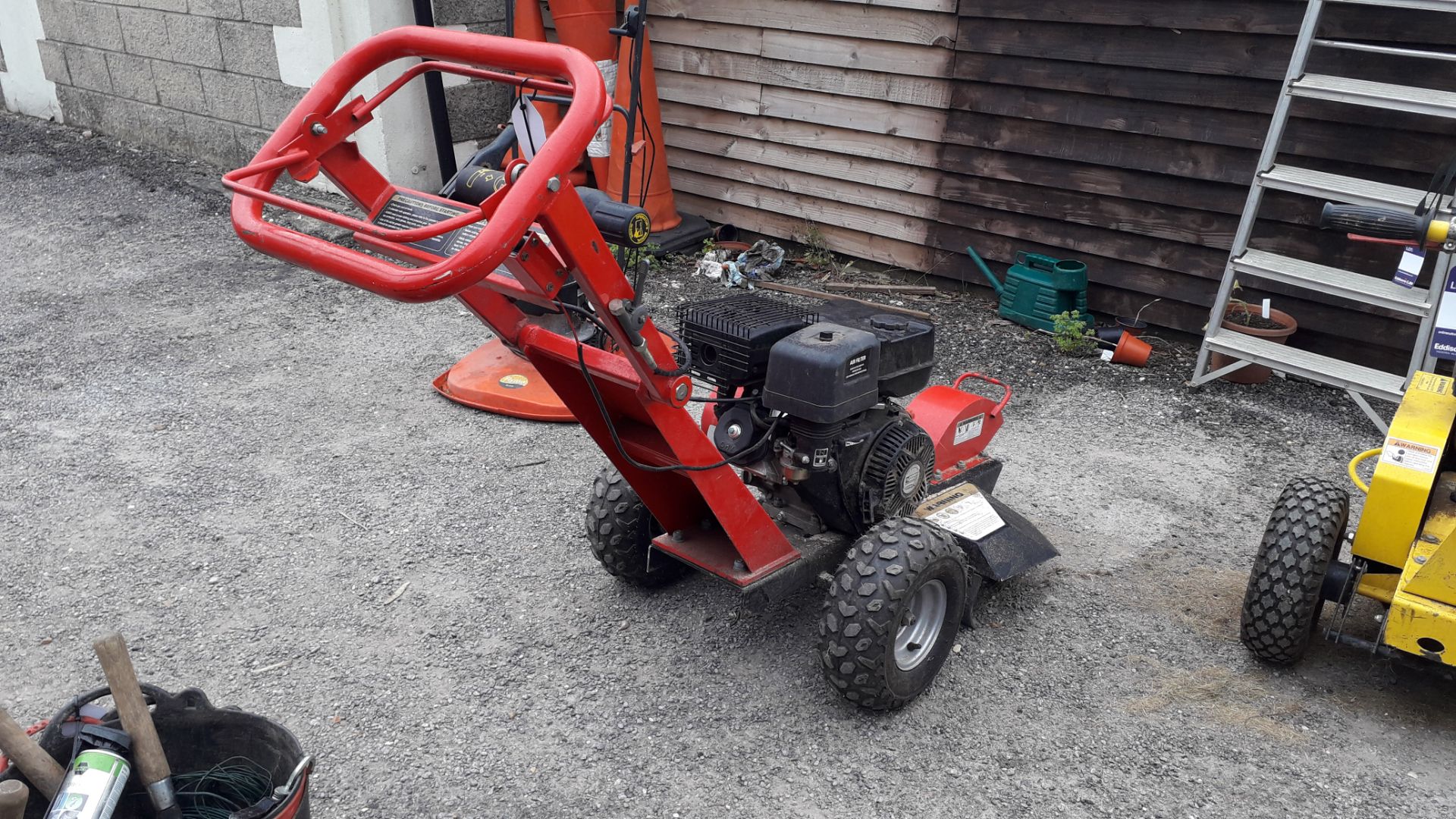 Crytec 190F (DH420) Petrol Engine Stump Grinder, (2018) - Image 3 of 4