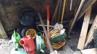 Hand Tools, Hose Reel & Watering Cans