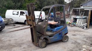 Lansing Linde HIGD Diesel Fork Lift Truck, Serial Number 330607004616 (1992) – Untested (7922