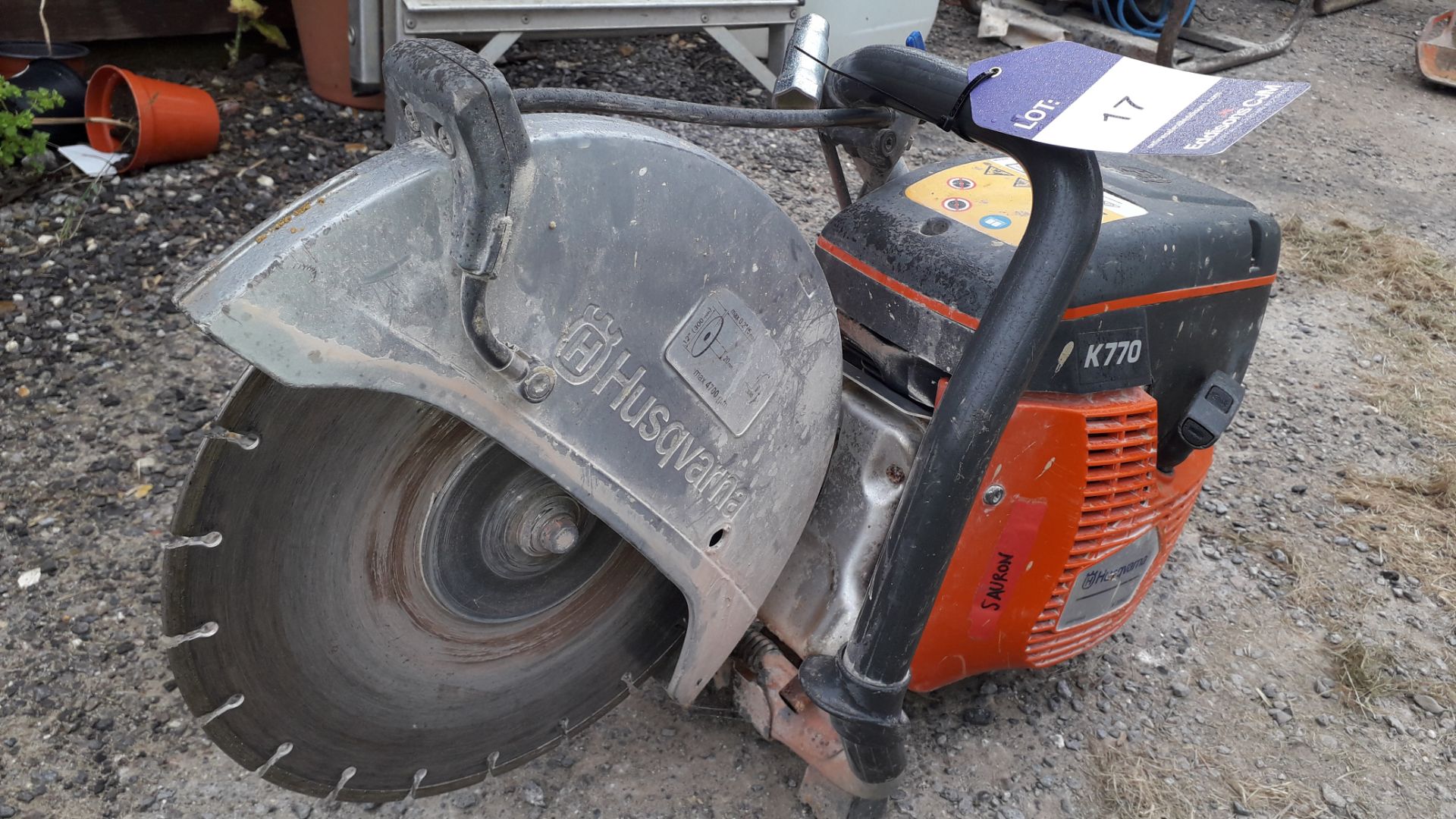 Husquarna K770 Petrol Engine Disc Cutter (2020)