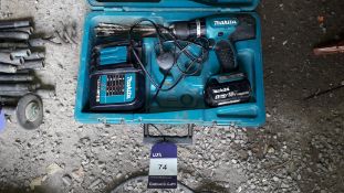 Makita DHP453 Cordless Drill Set