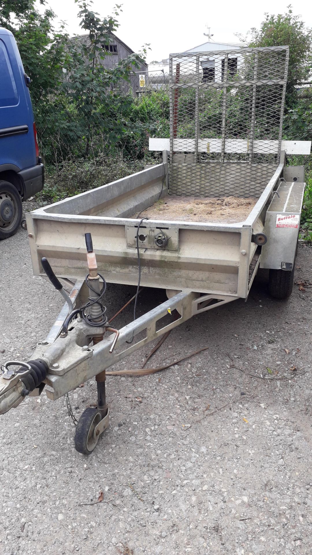 Buffalo BT59X4165PT Twin Axle Galvanised Trailer, 2,600Kg, Loading Ramp Serial Number - Image 2 of 5