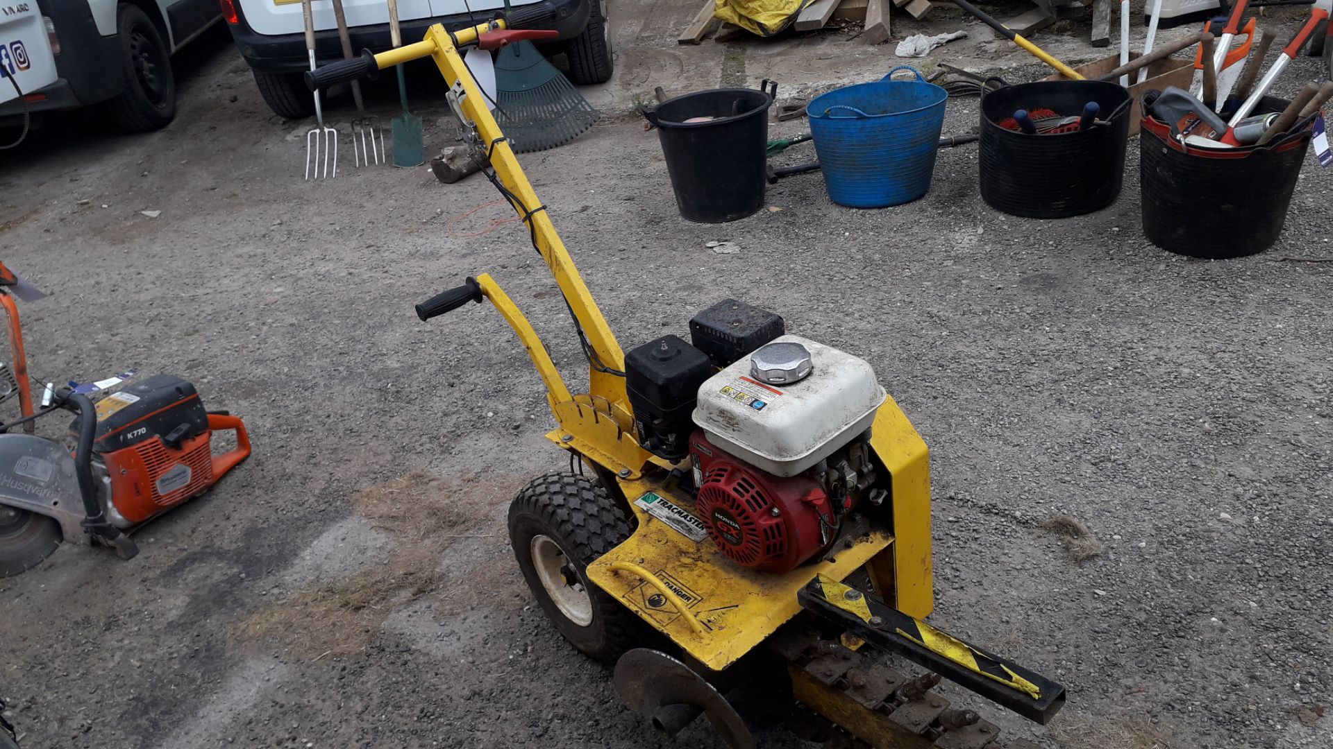 Trackmaster TR12 Petrol Engine Trencher (2008) - Image 4 of 5