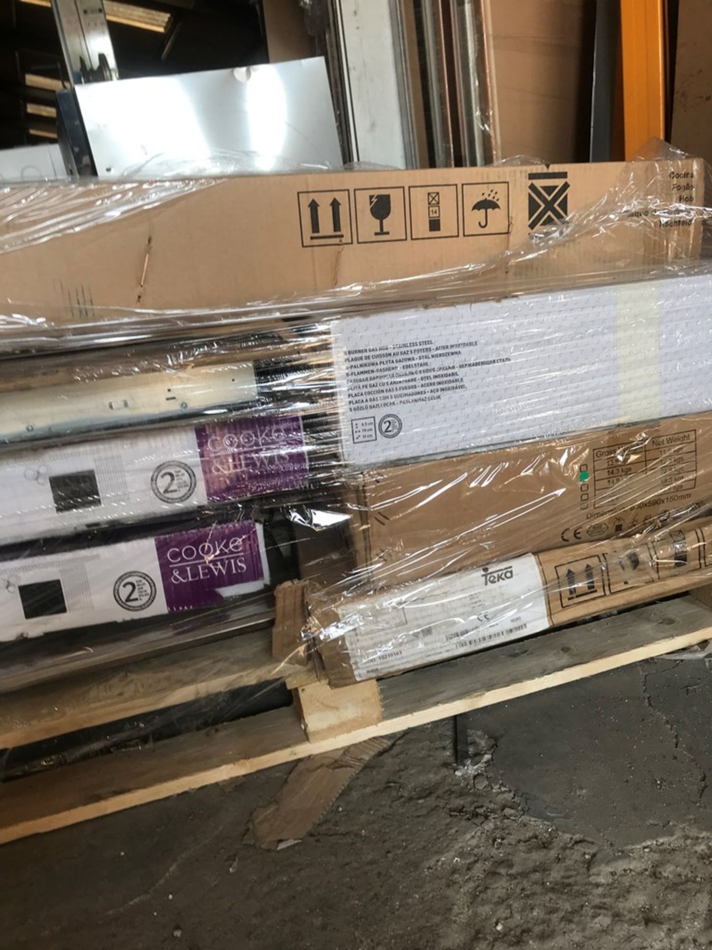 Pallet of hobs unchecked/untested returns (Collection LS12)