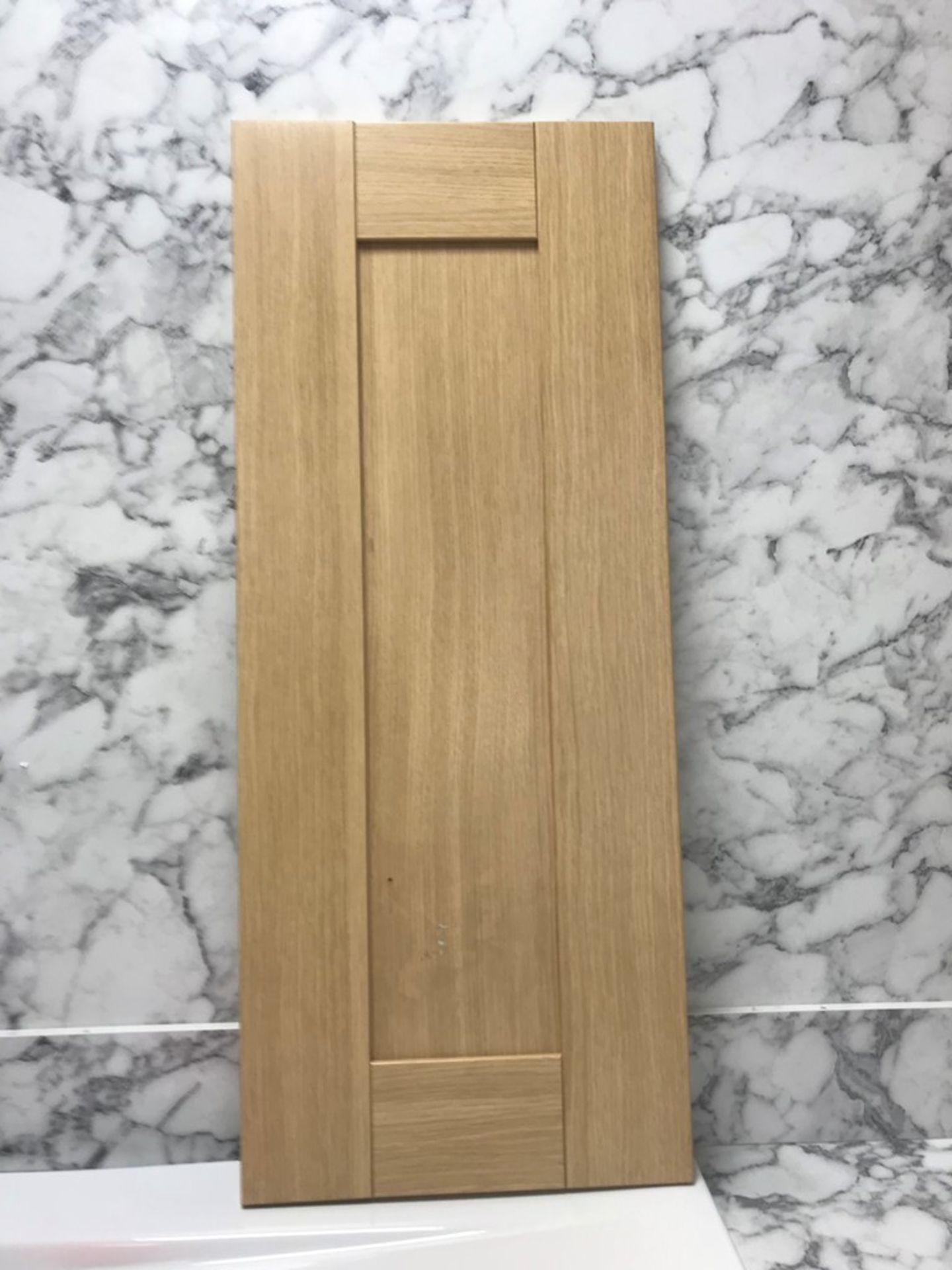 Oak shaker doors, approx. 397 items (Manifest in photos) (Collection LS12)