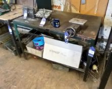 Steel Fabricated Work Table Approximately (1230x760)