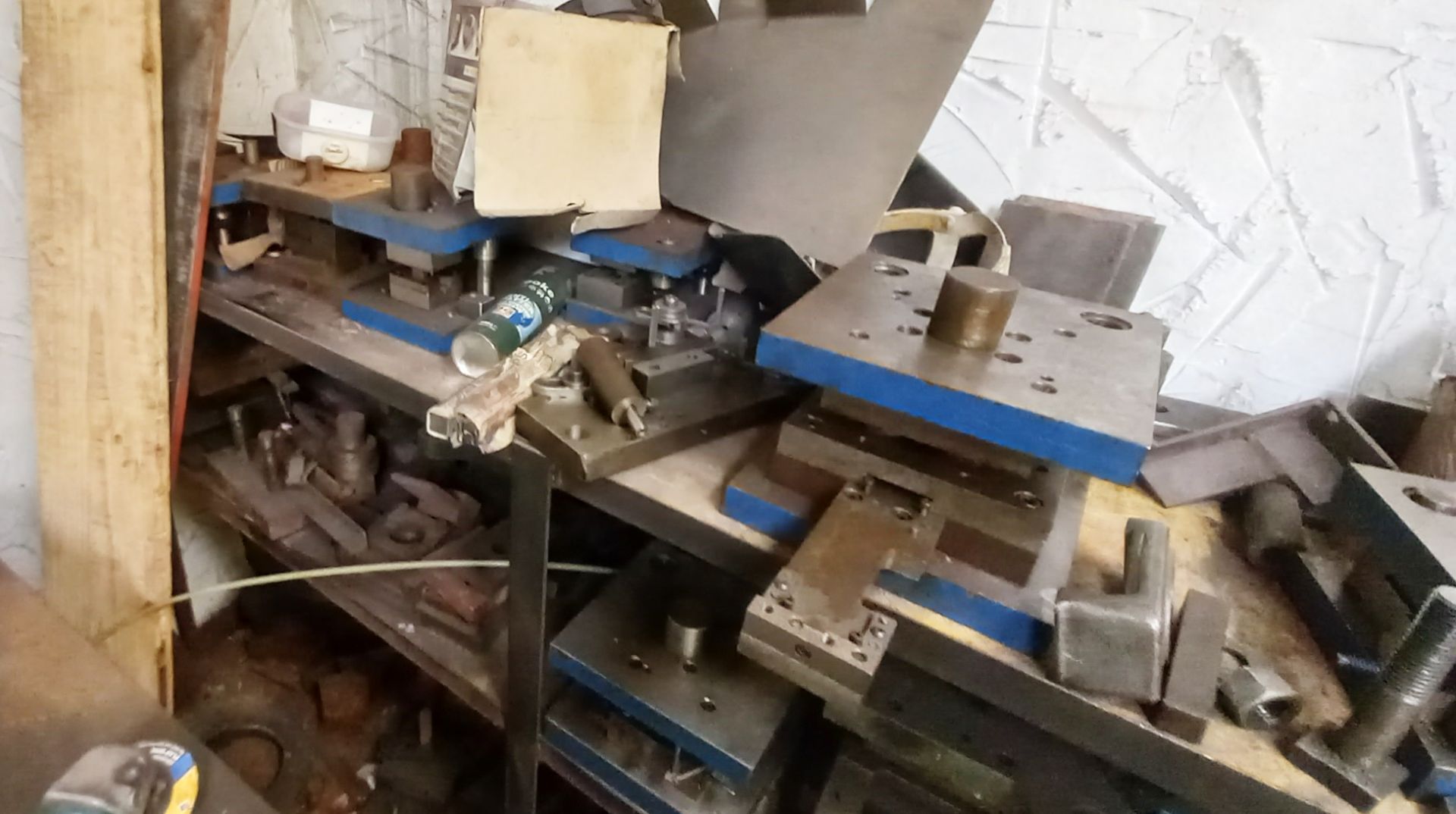 Quantity of Various Press Tooling to Two Tier Steel Fabricated Shelving. - Image 3 of 3
