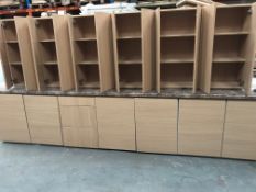 Kitchen units, 6x 500x 900 wall units, 5x 500 base, 1x 400 base, 1 x500 drawer pack (viewing and