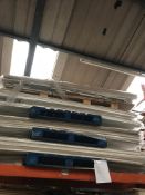 4 x Pallets white plinths (Pallet 62) (viewing and collection from Unit B, Scotch Park Trading