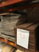 Walnut shaker doors (Pallet 93) (viewing and collection from Unit B, Scotch Park Trading Estate,