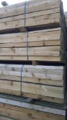 30x Pine Boards size 1700x100x30 mm