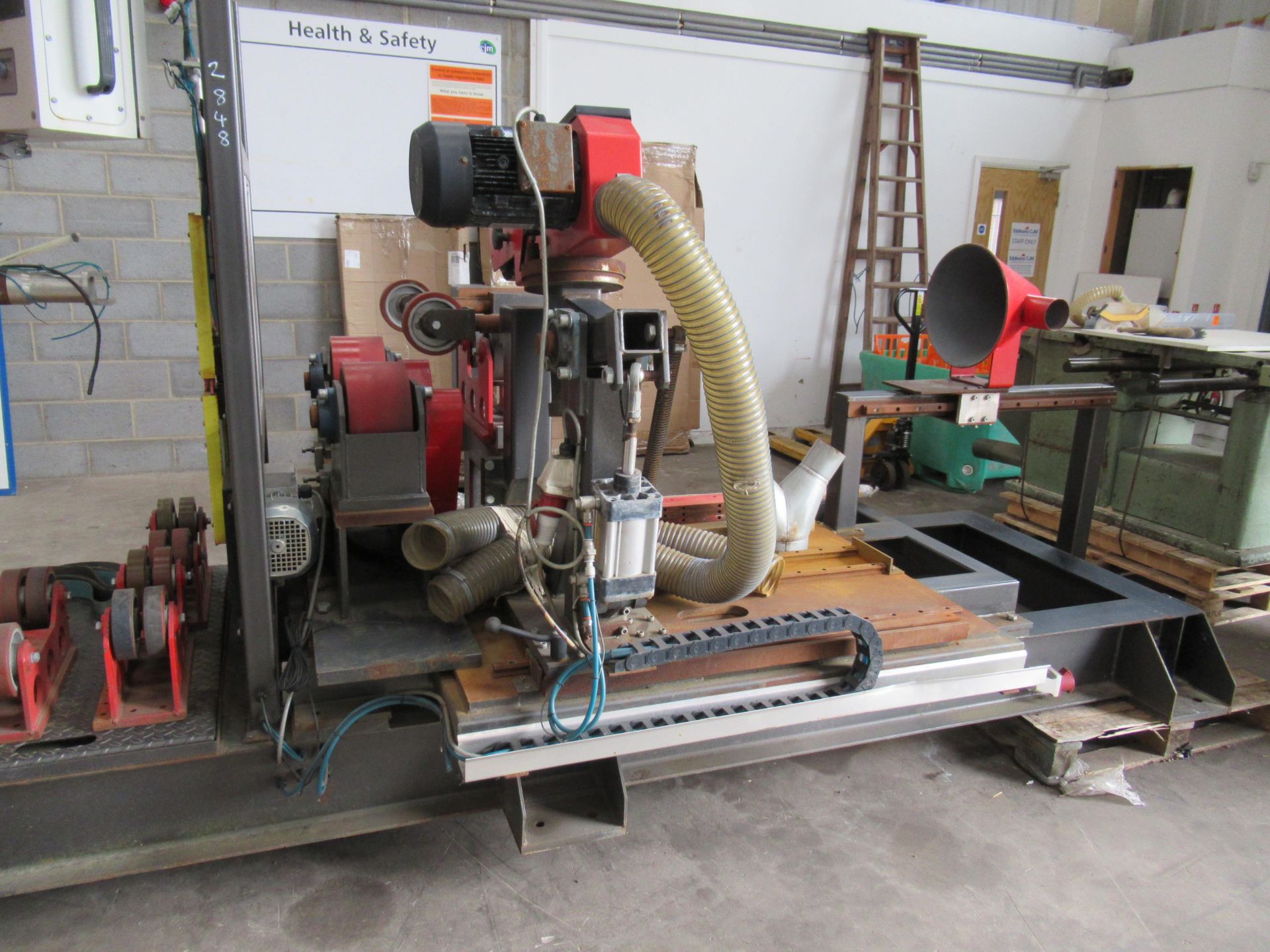 A JVD horizontal honing machine - Image 8 of 26