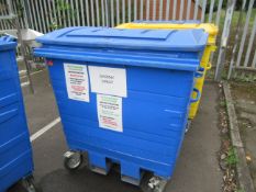 Taylor 1100L Wheelie Bins with External Forklift Pockets