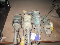 4x Various 110v grinders (untested)