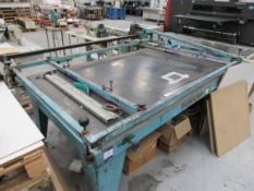 Graphic Solar Screen Printing Table 2100 x 1250mm