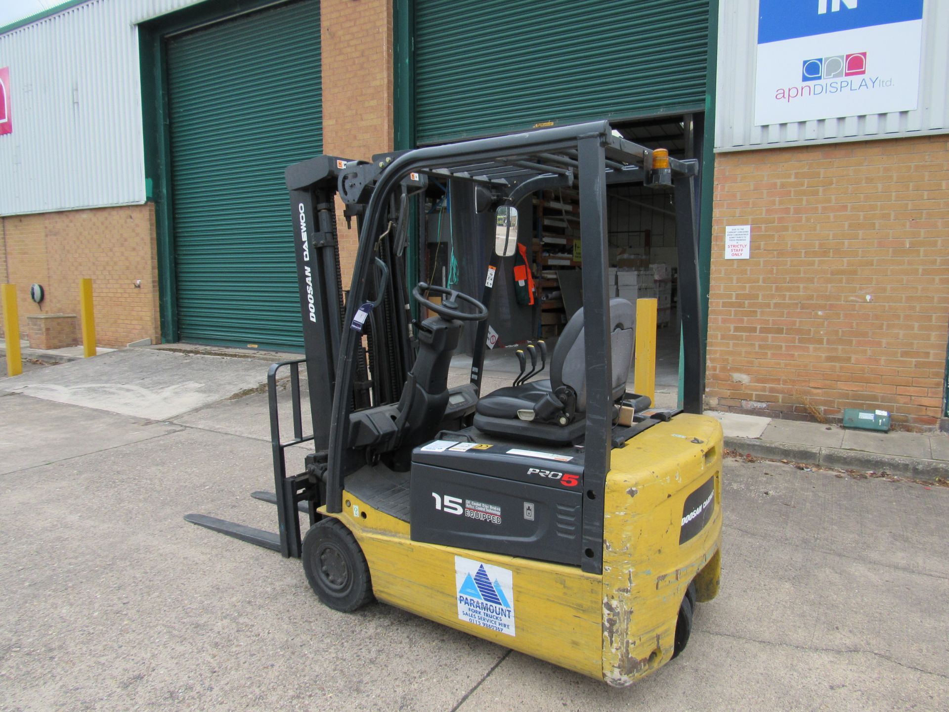 Doosan Daewoo B15T-5 Battery Forklift, 1320kg Capa - Image 5 of 21