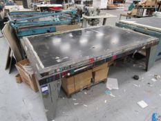 Screen Printing Table, incomplete with Vacuum Pump