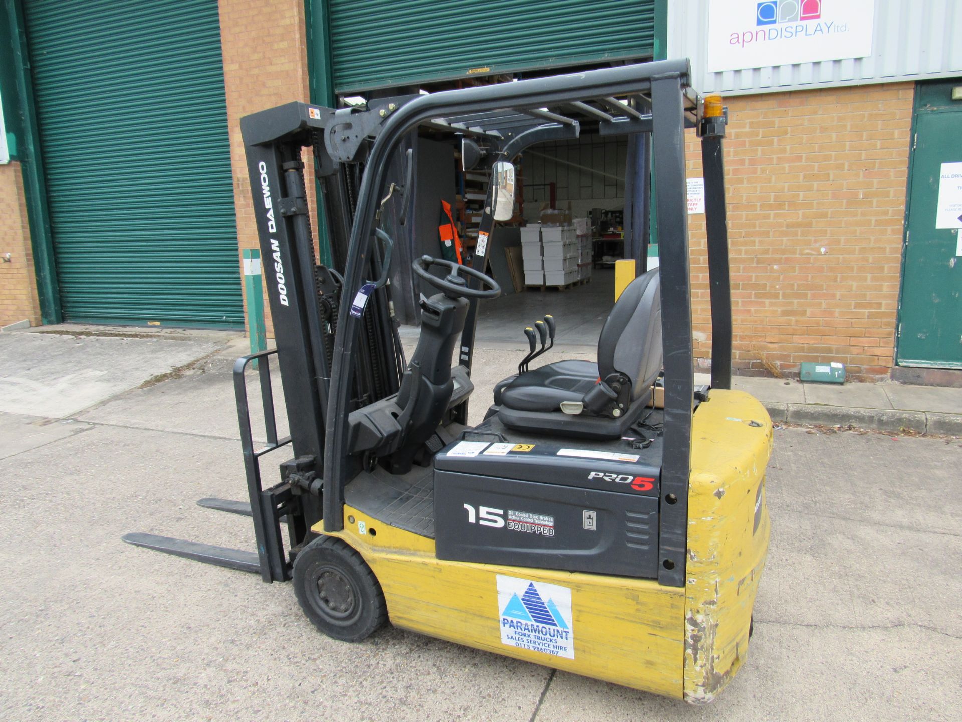 Doosan Daewoo B15T-5 Battery Forklift, 1320kg Capa - Image 13 of 21