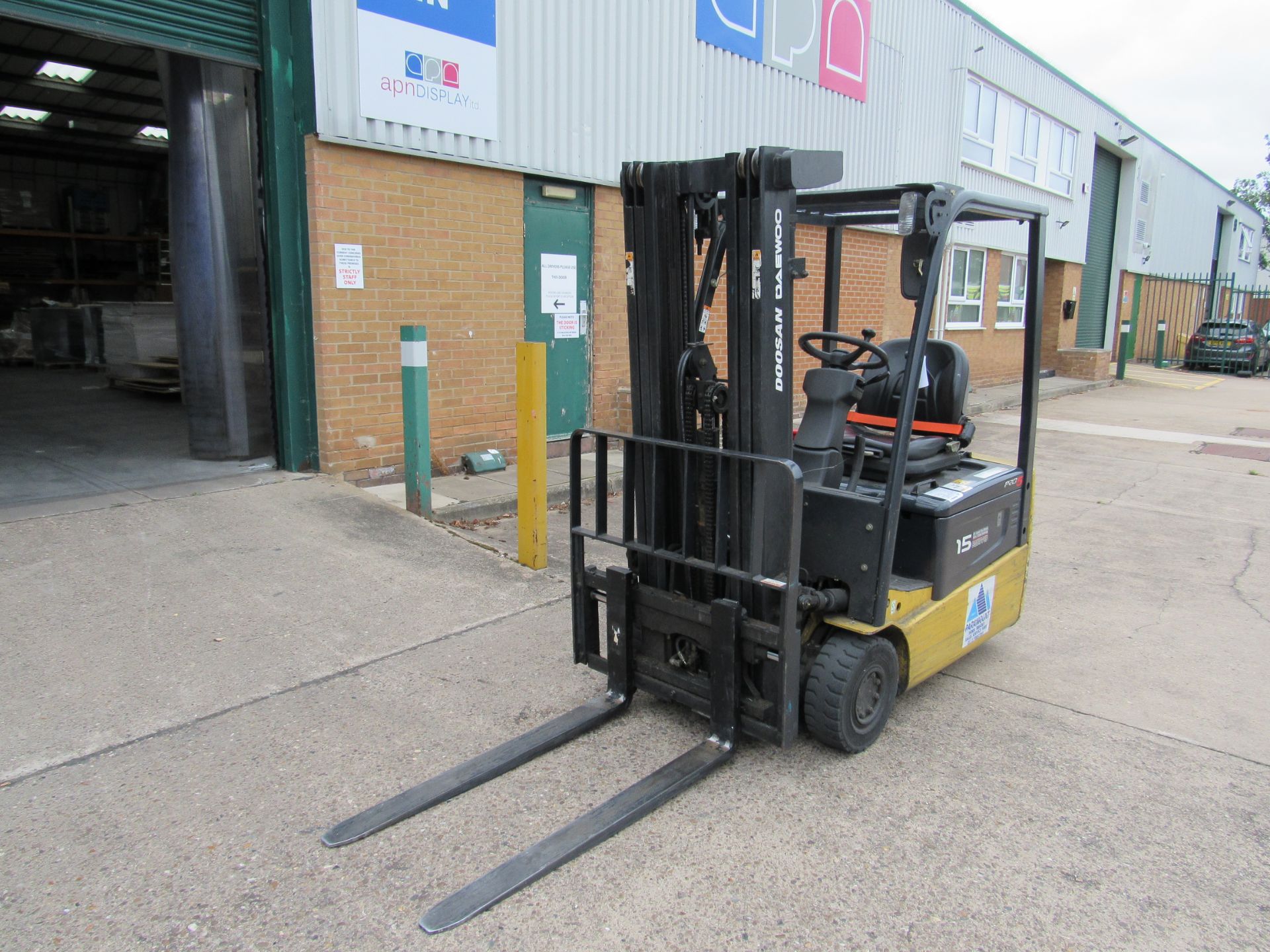 Doosan Daewoo B15T-5 Battery Forklift, 1320kg Capa - Image 3 of 21