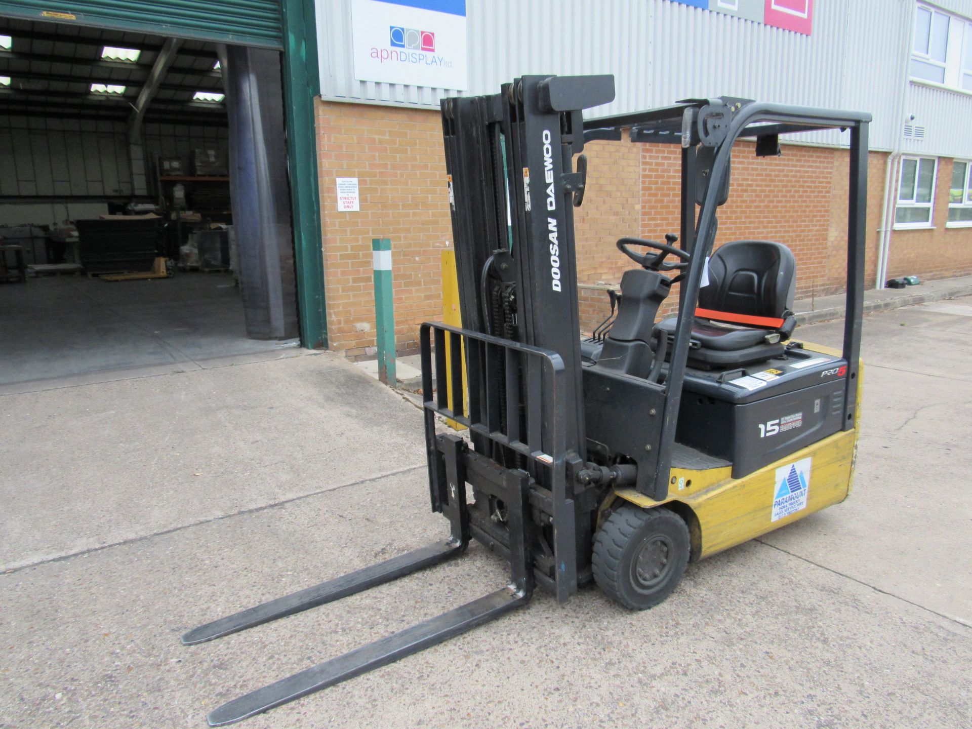 Doosan Daewoo B15T-5 Battery Forklift, 1320kg Capa - Image 11 of 21