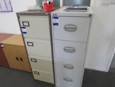 Storage Connections Plus 4 drawer metal filing cab