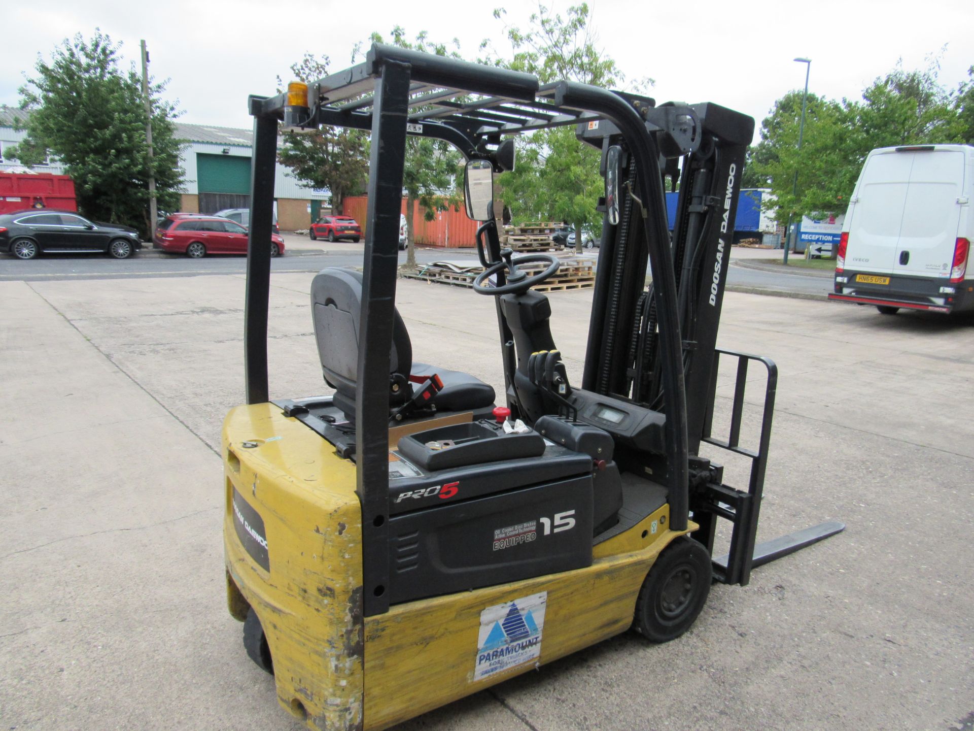 Doosan Daewoo B15T-5 Battery Forklift, 1320kg Capa - Image 8 of 21