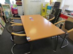 Meeting room table (Approximately 1580 x 900) with