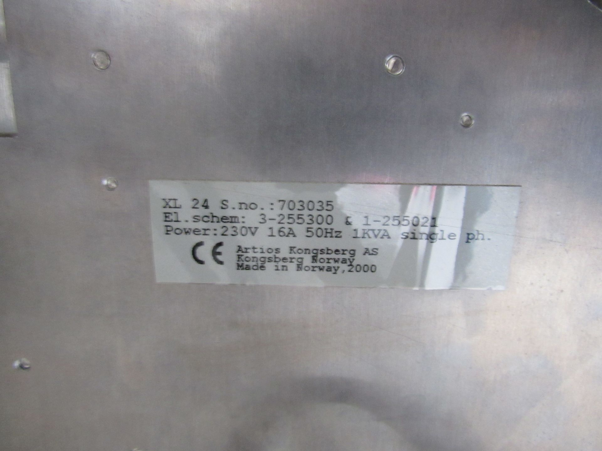 Kongsberg XL24 with Flex head Serial Number 703035 - Image 8 of 9