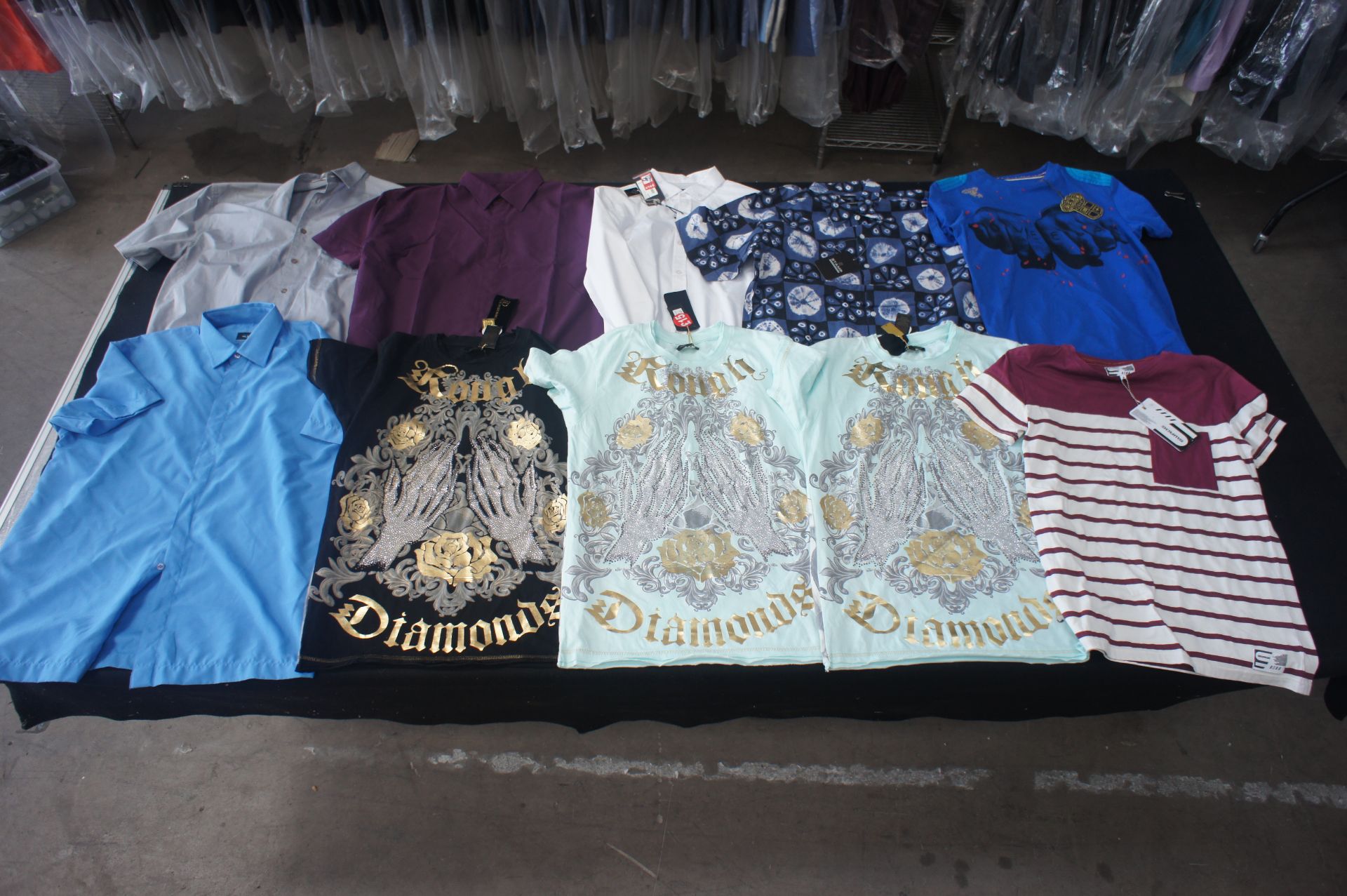 10 x Various designer long / short sleeve shirts, and T-shirts, S - Image 2 of 3