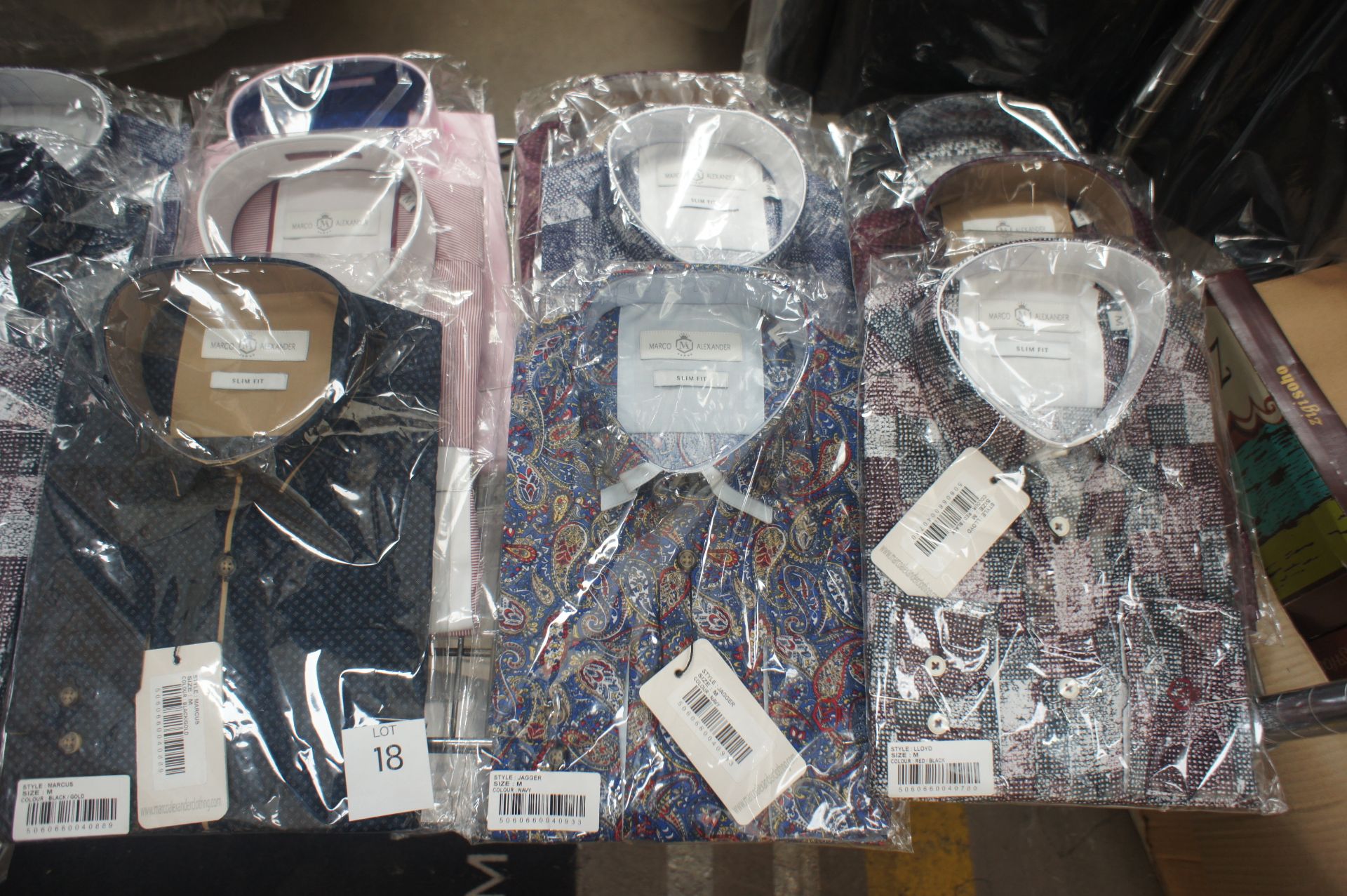 16 x Various packaged Marco Alexander slim fit designer shirts, M - Image 3 of 4