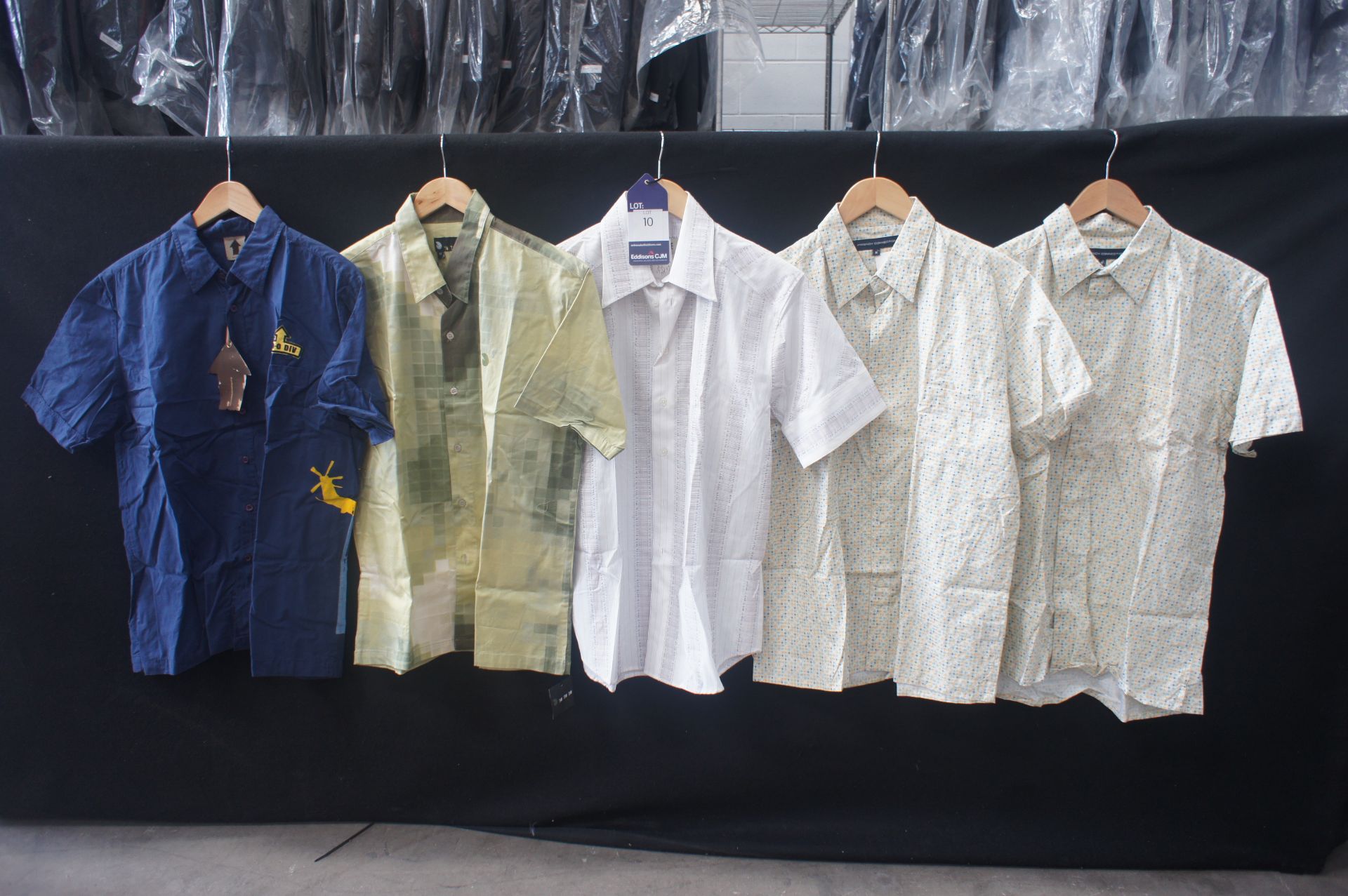 5 x Various short sleeve shirts, M