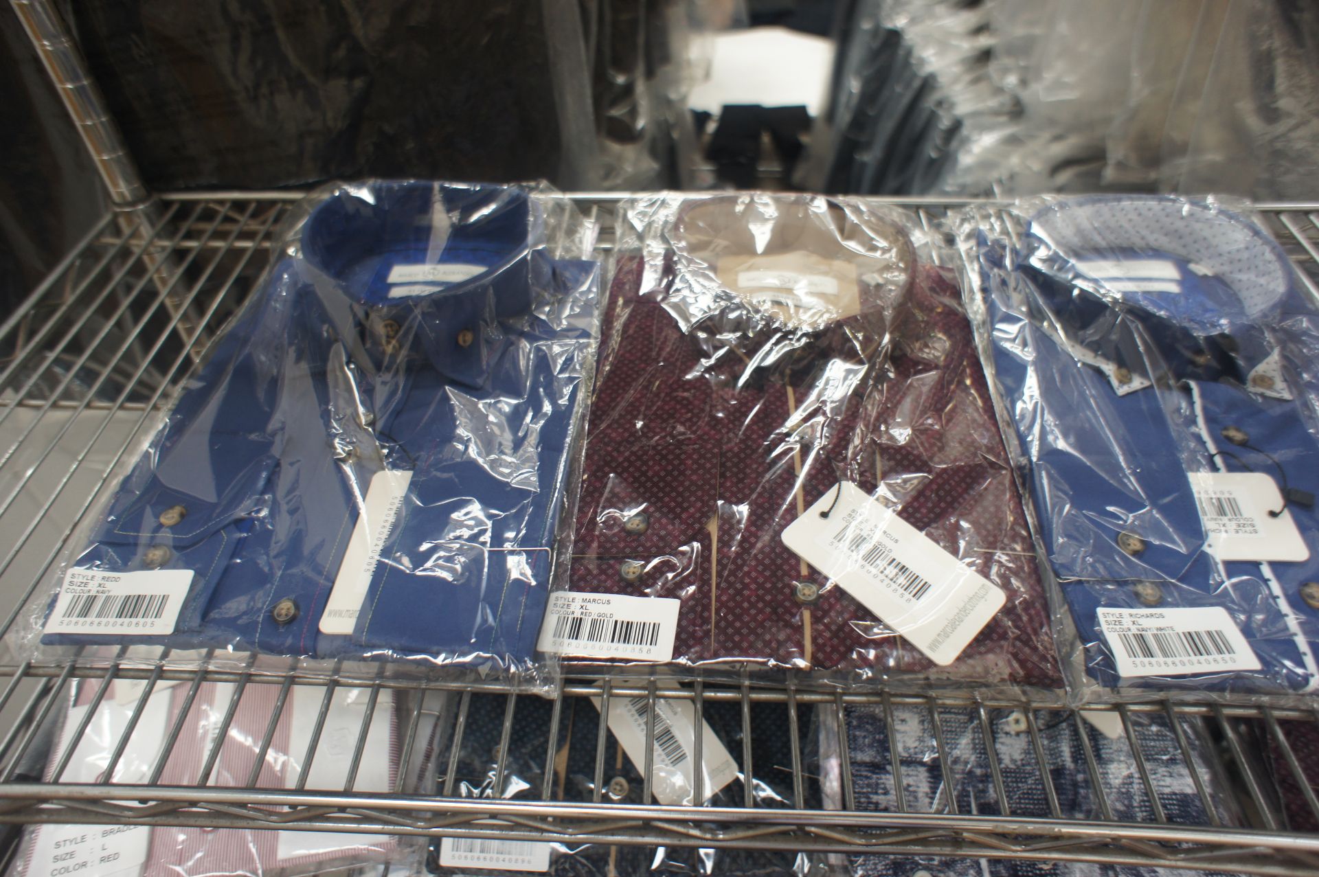 3 x Various packaged Marco Alexander slim fit designer shirts, XL - Image 2 of 3