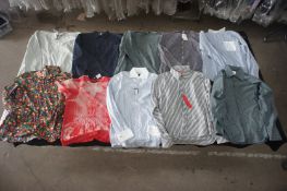 10 x Various designer long sleeve shirts, L