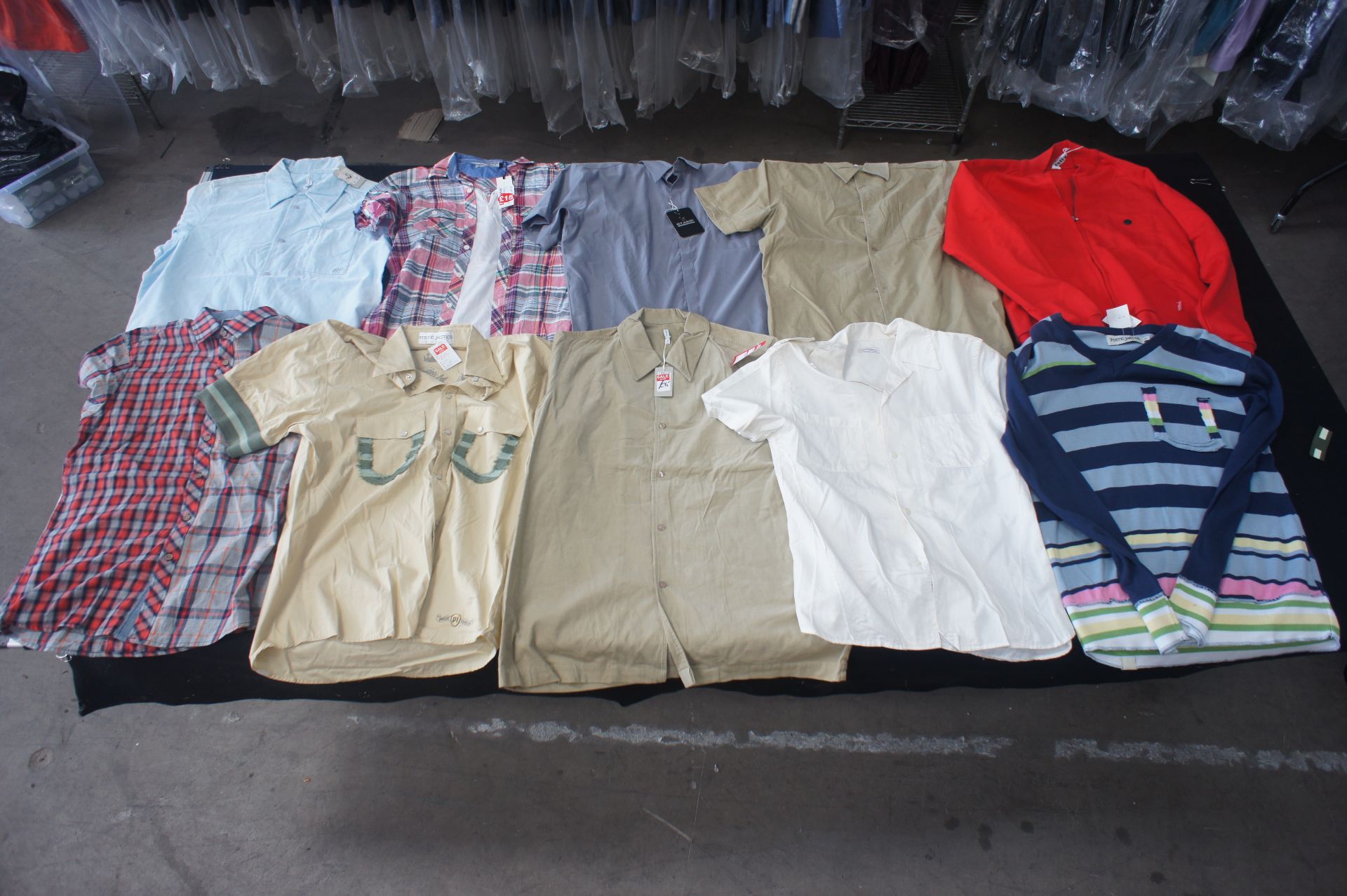 10 x Various designer shirts and jumpers, M