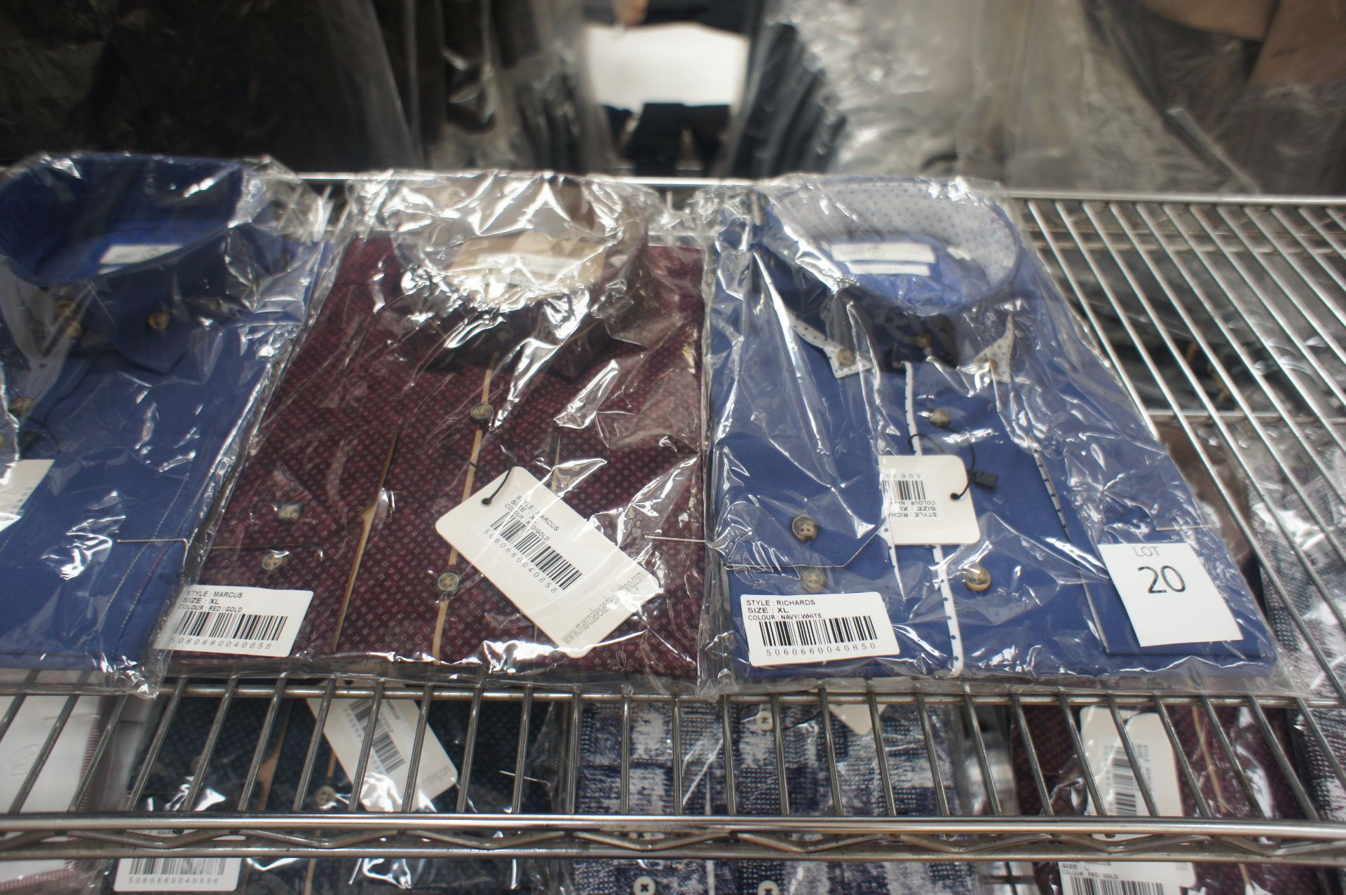 3 x Various packaged Marco Alexander slim fit designer shirts, XL - Image 3 of 3