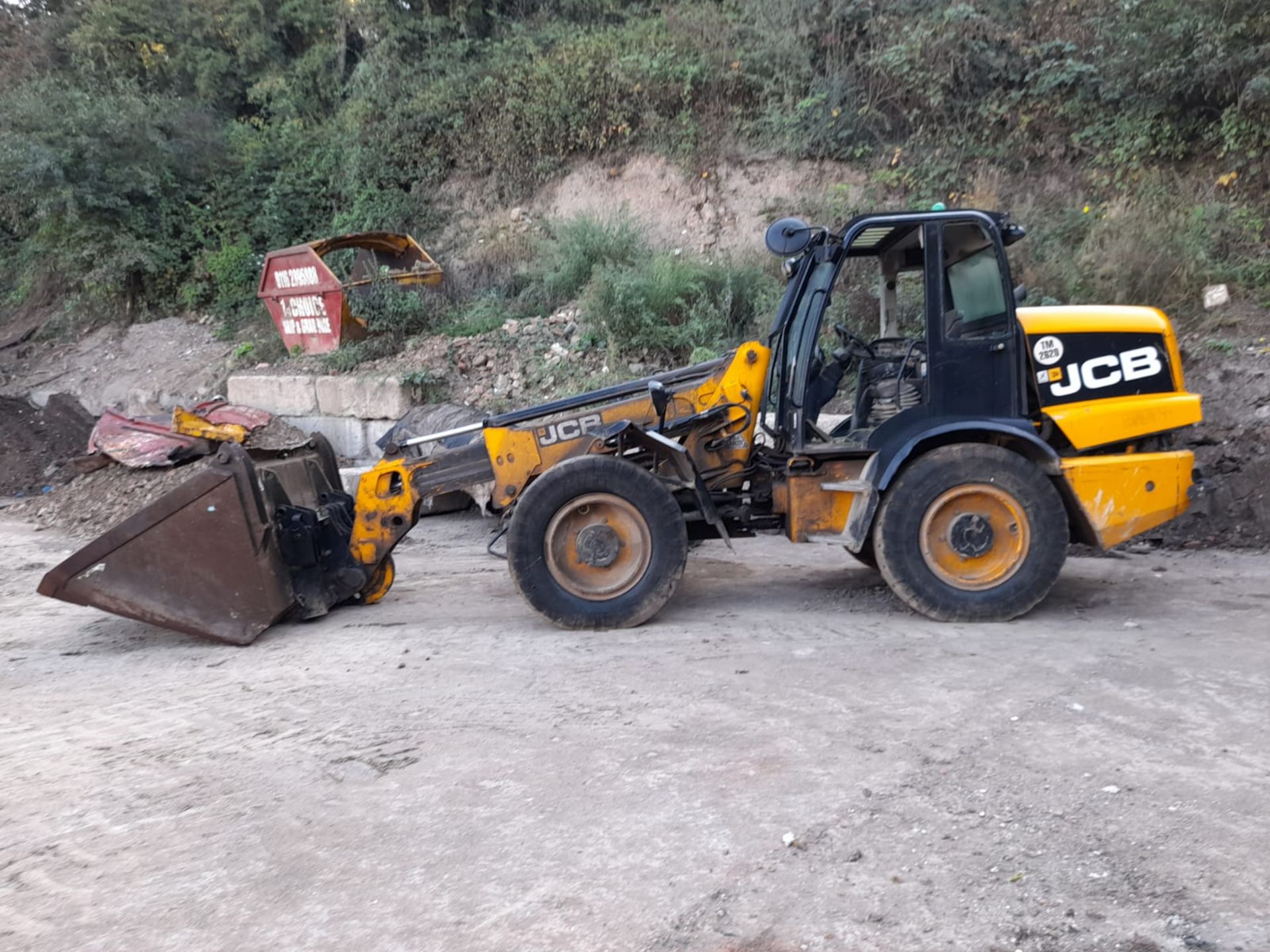 JCB TM2620 telescopic wheeled Loader, PIN: JCB320TSK02421232, Year: 2015