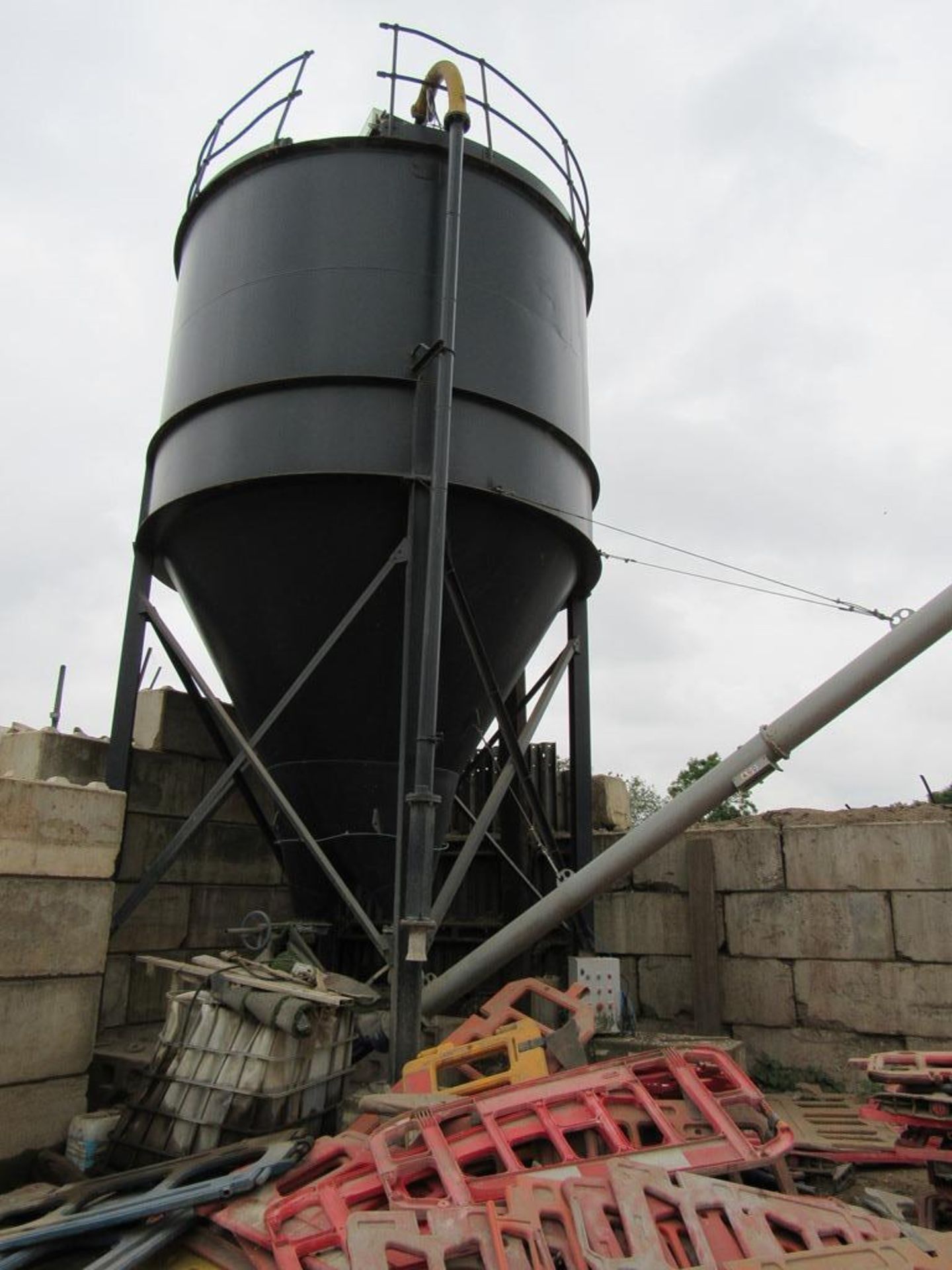 Cement Silo, with Plant Tek Electrical Control Sys - Image 2 of 8