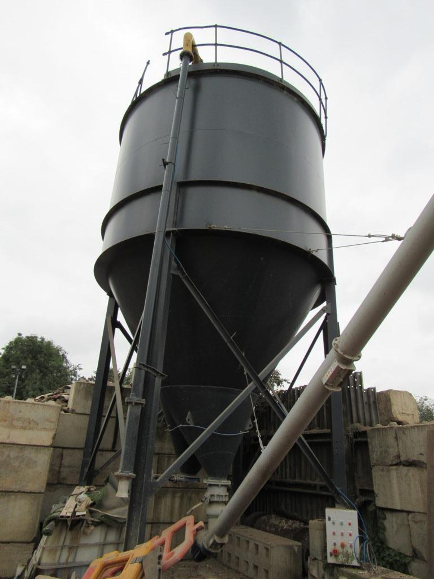 Cement Silo, with Plant Tek Electrical Control Sys - Image 8 of 8