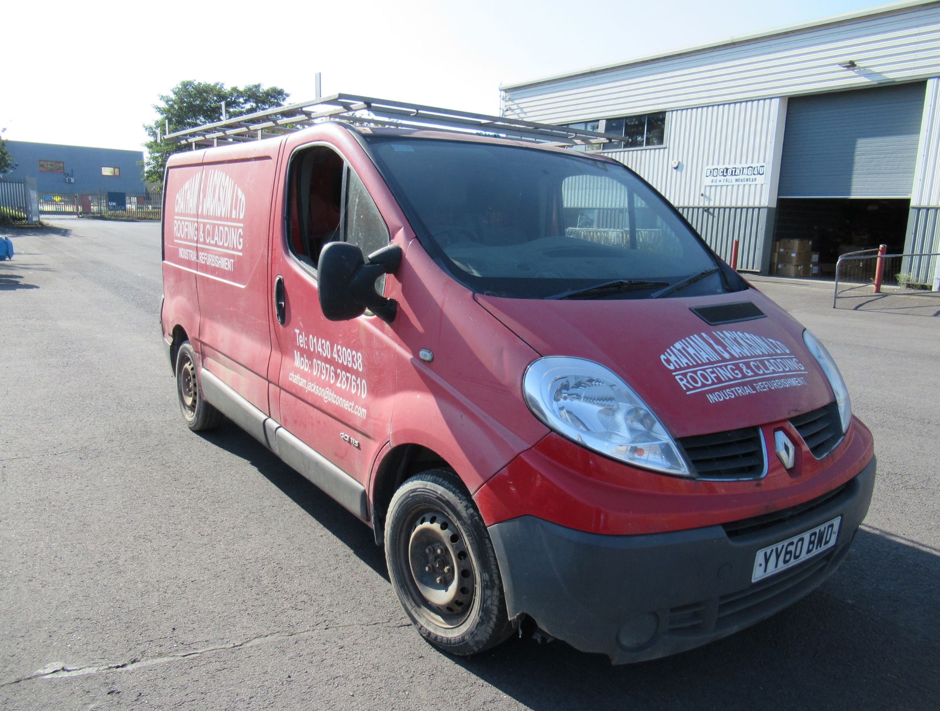 Renault Traffic SL27 DCI 115 Panel Van YY60 BWD - Image 3 of 24