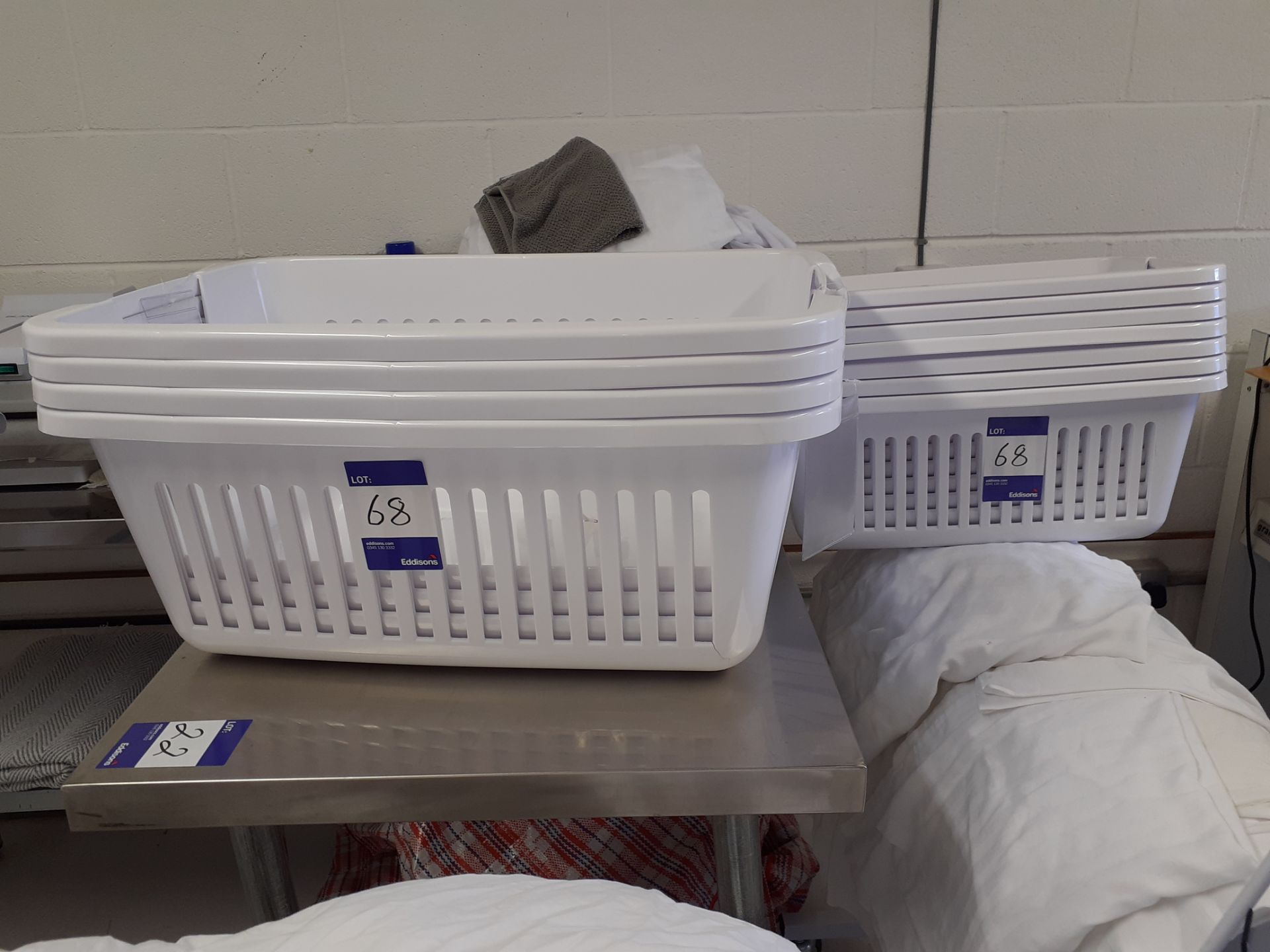 Quantity of Plastic Laundry Baskets