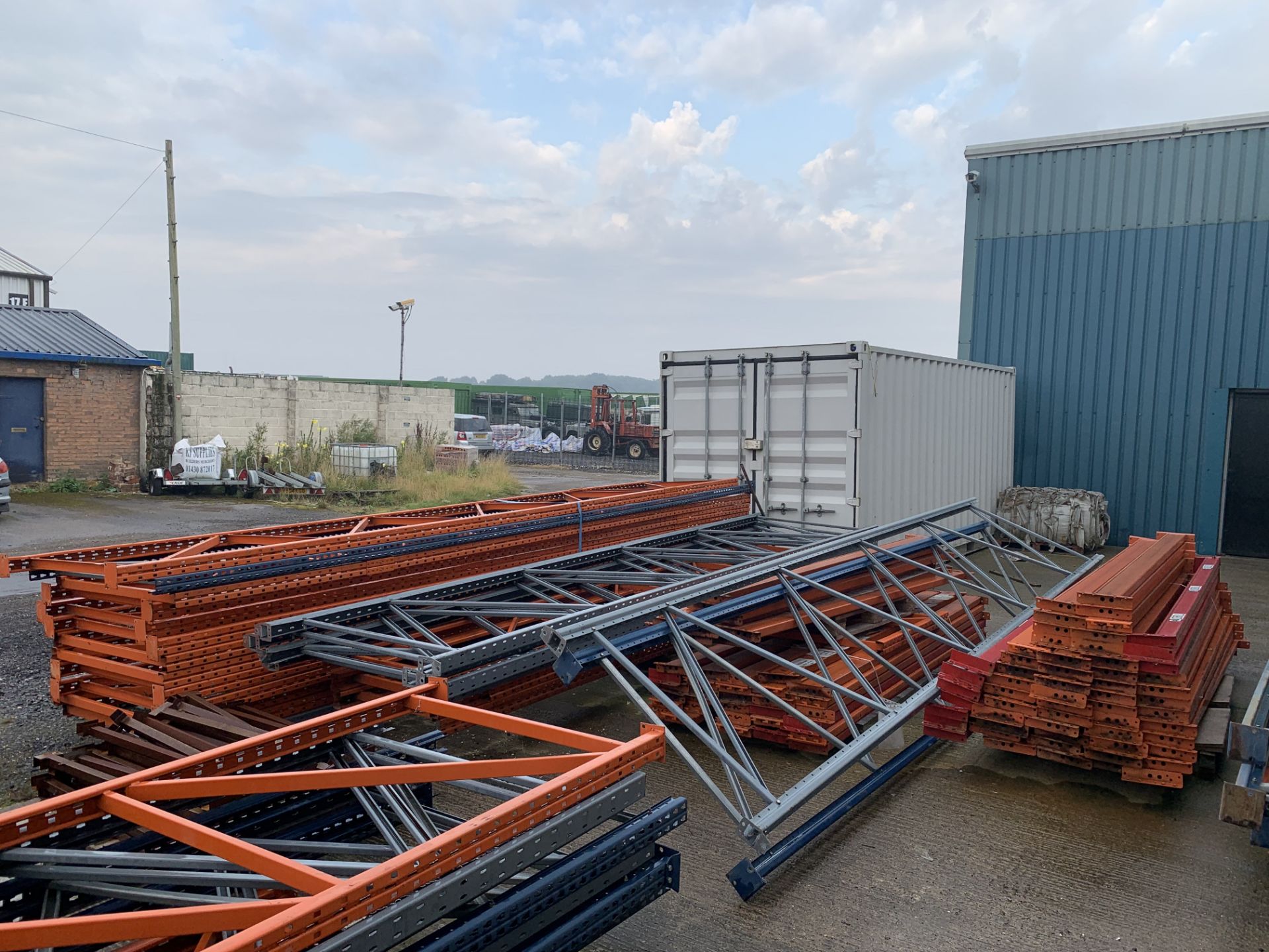 Large quantity of pallet racking comprising 39 End - Image 2 of 10