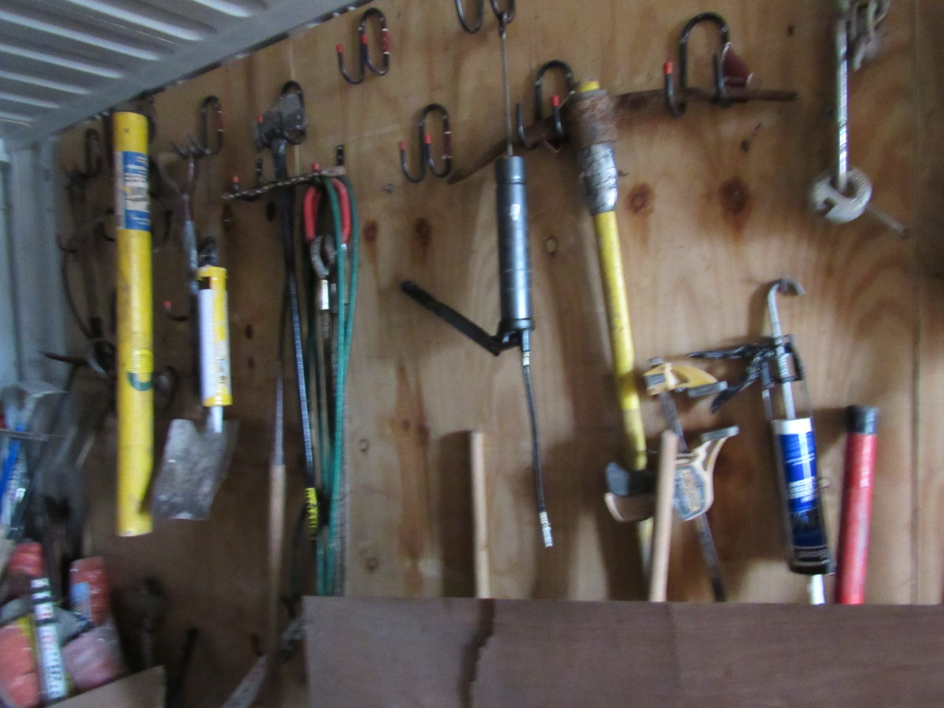 Shipping container, 20ft, 2005, containing assorted tools. (Located Skiff Lane, Holme Upon - Image 13 of 14