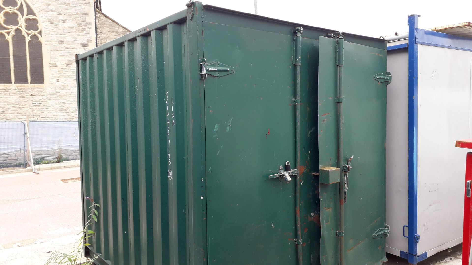 Steel Container 2.4 x 2.4m . (Located at 30-36 Fis - Image 2 of 5