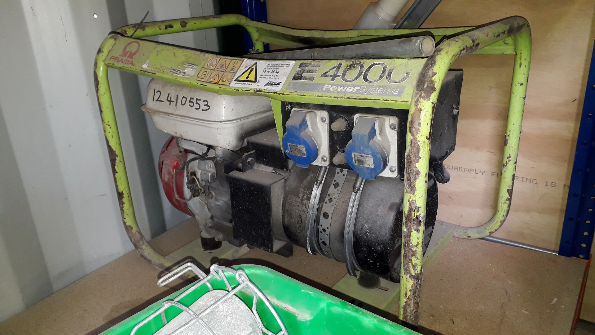 Prama E4000 Power Systems Petrol Generator. (Locat