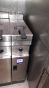 Valentine Stainless Steel Slimline Deep Fat Fryer 200 x 600 (Electric), Located at First Floor,