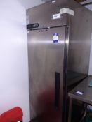 Foster Extra Stainless Steel Upright Refrigerator, Located at 14 Leicester Square, London WC2H 7NG
